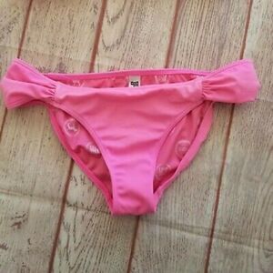 ✨PINK VS Swim Bikini Bottom Knockout Side Ruched✨